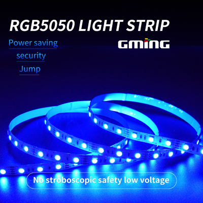 5050 RGB 스드 탄력적 시원한 백색 LED 스트립 라이트 리모콘