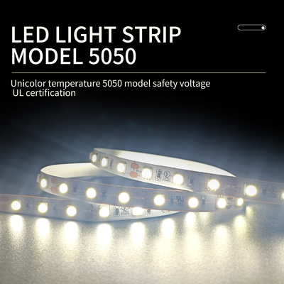 부드러운 SMD 5050 주도하는 스트립 라이트 하이라이트 LED 라이트 12V 에너지 절약