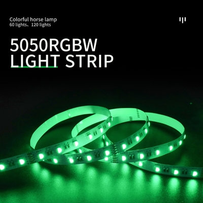 일곱 색 23W SMD RGB는 스트립 라이트 탄력적 선 레이싱 램프를 이끌었습니다