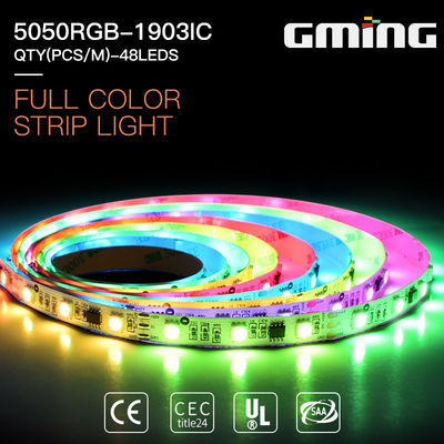 30leds/m IP65 530nm RGB UCS1903-8 SMD5050은 스트립 라이트를 이끌었습니다